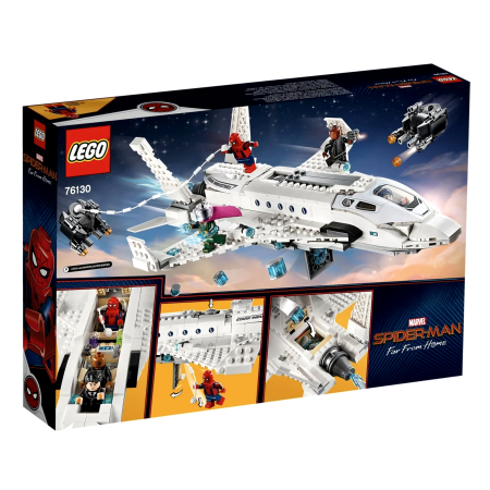 LEGO Super Heroes 76130 Odrzutowiec Starka i atak dronów Marvel